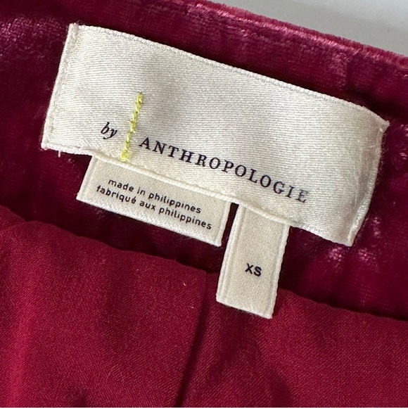 Anthropologie Esme Velvet Kimono Jacket Oversized Boxy XS - Picture 4 of 9